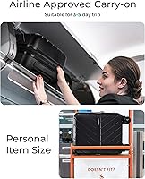 Amazon.com | BAGSMART Underseat Carry On luggage Airline approved